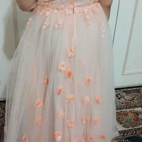 لباس دخترانه با تور و ژپون|کفش و لباس بچه|قم, کلهری|دیوار