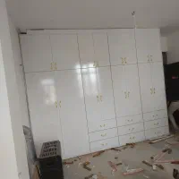 کمددیواری کرم متالیک کدپانصدویک|جاکفشی، کمد، دراور|اردبیل, |دیوار