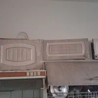 کابینت فلزی درحد نو باسنگ روی کابینت