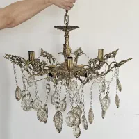 لوستر برنجی