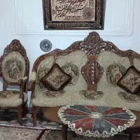 مبل سلطنتی چوب گردو۹ نفره