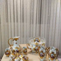 ظروف گل برجسته چینی قدیمی گلبرجسته دکوری|صنایع دستی و سایر لوازم تزئینی|تهران, آسمان|دیوار
