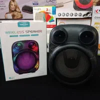 اسپیکر 4 اینچ شیشه ای مجهز به RGB باتری بزرگ|سیستم صوتی خانگی|کرج, کیانمهر|دیوار