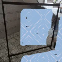 دار قالی فلزی محکم و سنگین عرض و ارتفاش 140