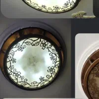 لوستر چوبی ۵ شاخه|لوستر و چراغ آویز|رودسر, |دیوار