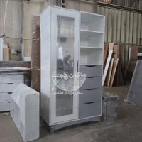 کمد لباس کشو و کتابخانه دار مدرن مدل BARLY|جاکفشی، کمد، دراور|مشهد, آزادشهر|دیوار