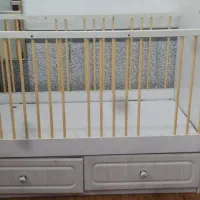 تخت کودک محرک لای لای کشودار|تخت و سرویس خواب|سردشت, |دیوار