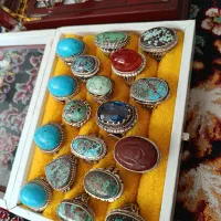 انگشتر نقره فیروزه شجر یمن