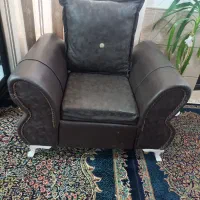 مبل ۷ نفره تمام چرم دو رویه ۵ تومن