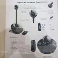 دوربین حرفه ای conferenceCam برند LogiTech|دوربین عکاسی و فیلم‌برداری|بروجرد, |دیوار