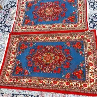 فرش دستباف پشمی نقشه ترنج|فرش|لنجان, |دیوار