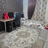 فرش ۹ متری کرم قهوه ای زیبا
