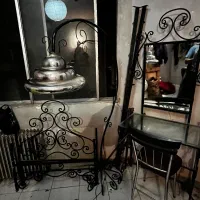 تخت فرفوژه با ست اینه و ابژور