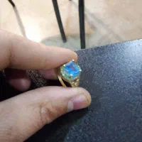 انگشتر زنانه توپاز اصل سوییسی|جواهرات|زنجان, |دیوار