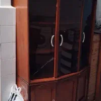 بوفه دو تیکه چوبی