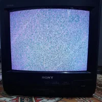 فروش تلویزیون قدیمی سونی رنگی کنترلی عتیقه ۱۴اینچ