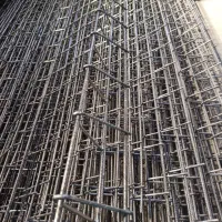 سازه صنعتی خرپای تقویت پایه بتنی
