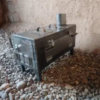 بخاری هیزمی ورق ضخیم