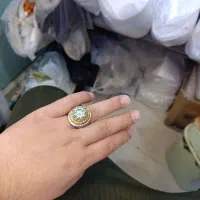 انگشتر موزونایت الماس روس