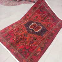 فرش دستباف  ۳ متری خمسه رنک اجری گیاهی