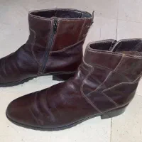 کفش چکمه ایتالیا چرم اصل