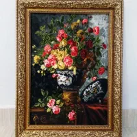 تابلو فرش نو معاوضه با هرچی بکارم بیاد