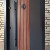 بلوط مشکی درب cnwp3456 راش ضد سرقت مدرن