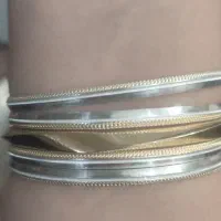 چهارتا النگو نقره 925 سایز سه|جواهرات|خرم‌آباد, |دیوار