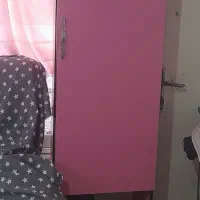 کند لباس اویزوکشودار ام دی اف صورتی