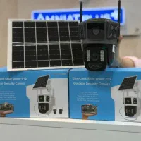 دوربین مداربسته/سیم کارت خور/پنل خورشیدی/دولنز