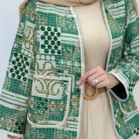 کت گلیــمی سبز