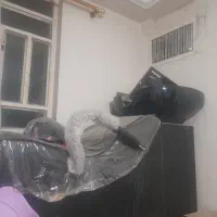 تخت سه تکه صندلی استادکار انتظارمیزناخن|آرایشگاه و سالن‌های زیبایی|شیراز, شهرک والفجر|دیوار