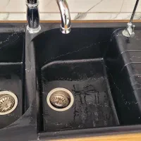 سینک گرانیتی مشکی نو|مصالح و تجهیزات ساختمان|کرج, کرج نو|دیوار