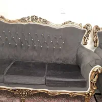 مبلمان استیل ۷ نفره و جلو مبلی وعسلی|مبلمان خانگی و میز عسلی|تهران, امام حسین|دیوار
