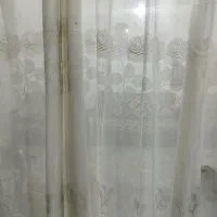 پرده حریربزرگ|پرده، رانر، رومیزی|فولادشهر, مسکن مهر فولادشهر|دیوار