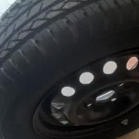 ۱عدد رینگ و لاستیک بارز نو