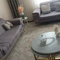 مبل هفت نفره همراه با جلو مبلی|مبلمان خانگی و میز عسلی|آبیک, |دیوار
