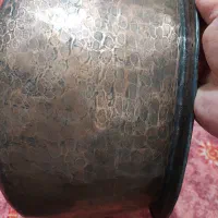 دیگچه مسی هزارچکشی قاجاری|کلکسیون اشیاء عتیقه|تهران, یافت آباد شمالی|دیوار