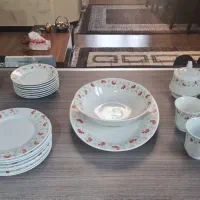 سرویس چینی ۸ نفره ۴۵ پارچه|ظروف سرو و پذیرایی|تهران, چوب تراش|دیوار