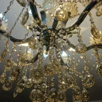 لوستر۶شاخه و ۱۲چراغ|لوستر و چراغ آویز|آستارا, |دیوار