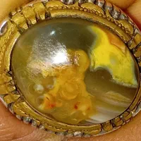 انگشتر عقیق سلیمانی مصور