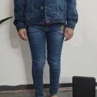 تونیک مانتو شلوار دامن کت شلوار سارافون لی 3تکه