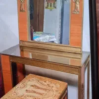 تخت خواب دونفره ومیز ارایش با خوشخواب|تخت و سرویس خواب|مرودشت, ژیان|دیوار