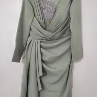 پیراهن پوشیده مجلسی زنانه