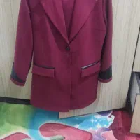 کت و شلوار سوویت زرشکی سایز ۴۲