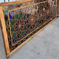 گرهچینی چوبی قدیمی عتیقه آنتیک