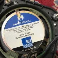 بلندگو باند عقب طاقچه دک پژویی (پارس deck)