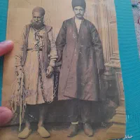 عکس قاجاری تاریخ و مهر دار