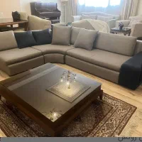 مبلمان ال بافی و‌میز وسط