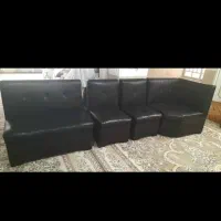 مبل چرم ۵ نفره